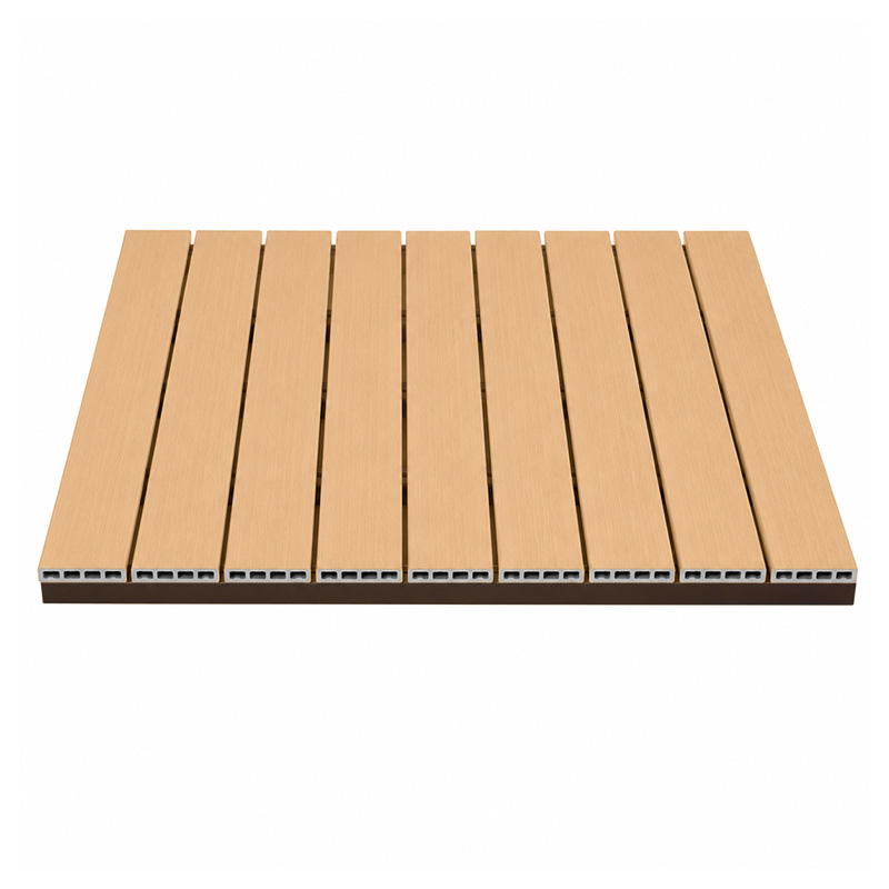 Deck compósito 90 x 90 encapsulado Teka