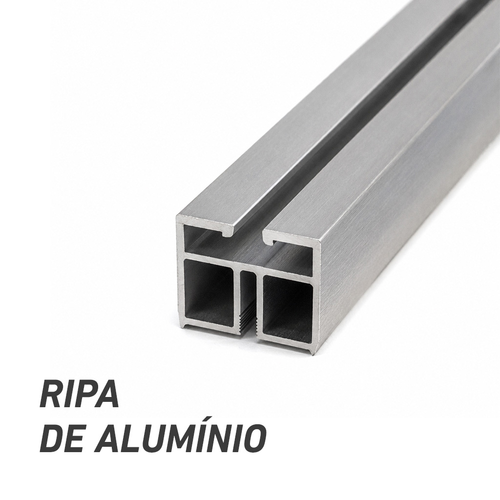 Ripa de alumínio