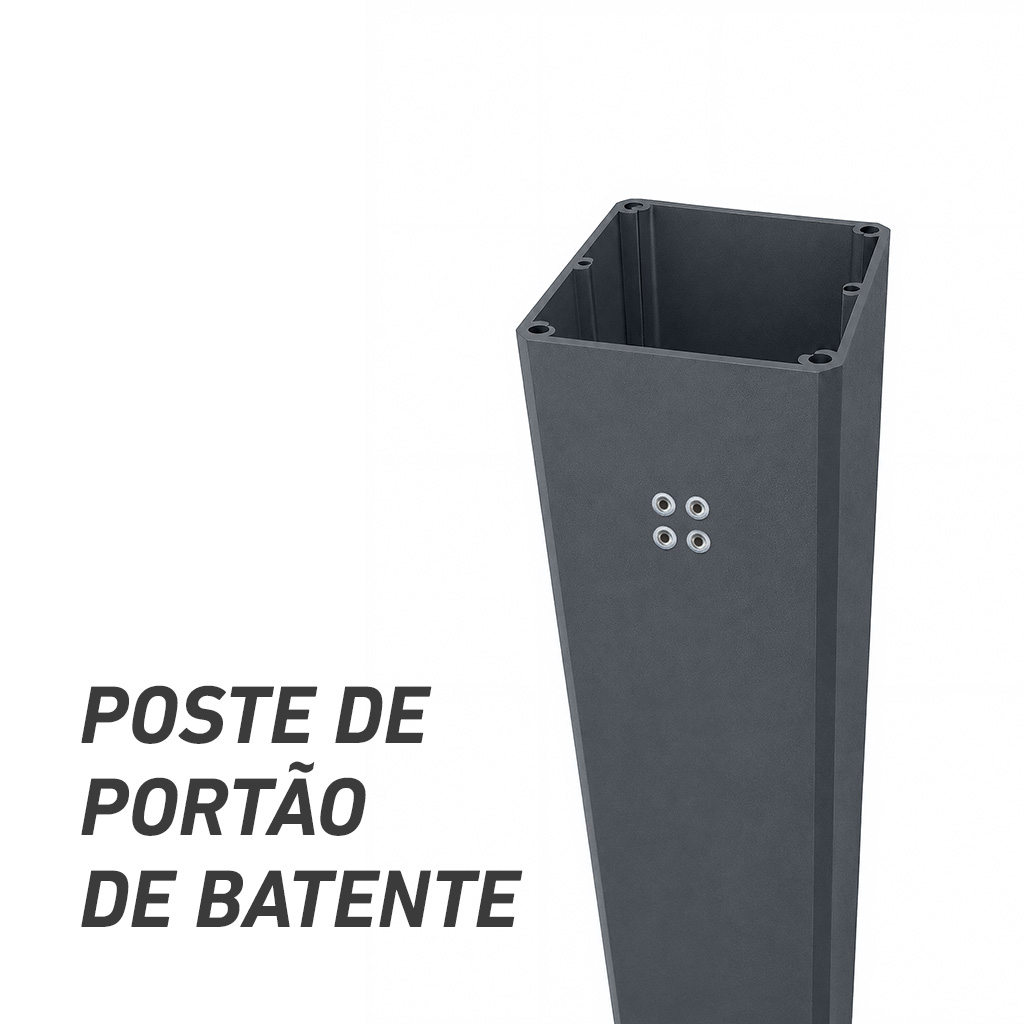 POSTE DE PORTÃO DE BATENTE